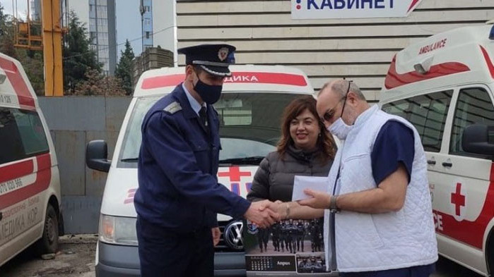 Русенската полиция започна благотворителна кампания в подкрепа на болниците